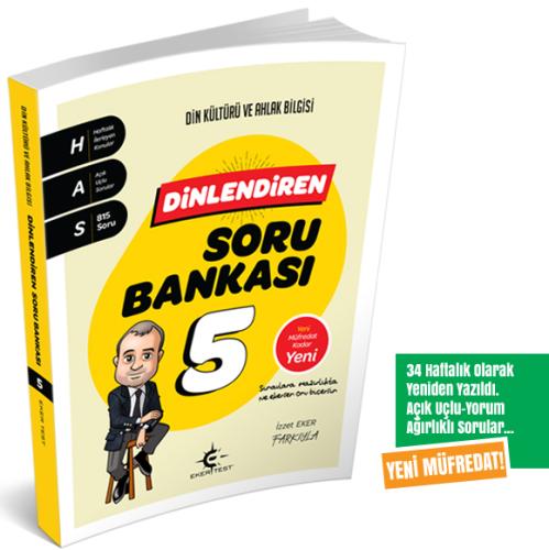 5. Sınıf Dinlendiren Soru Bankası (Eker Test) YENİ MÜFREDATA UYGUN